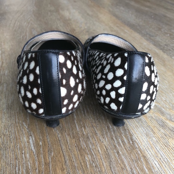 Kate Spade Calf Hair Dot Kitten Heel - Picture 7 of 11